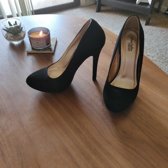 Charlotte Russe Shoes - Charlotte Russe black heels